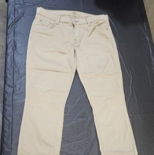 7 For All Mankind Women's Khaki Chinos